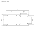 Brateck Vesa Compatible NUC Mounting Bracket