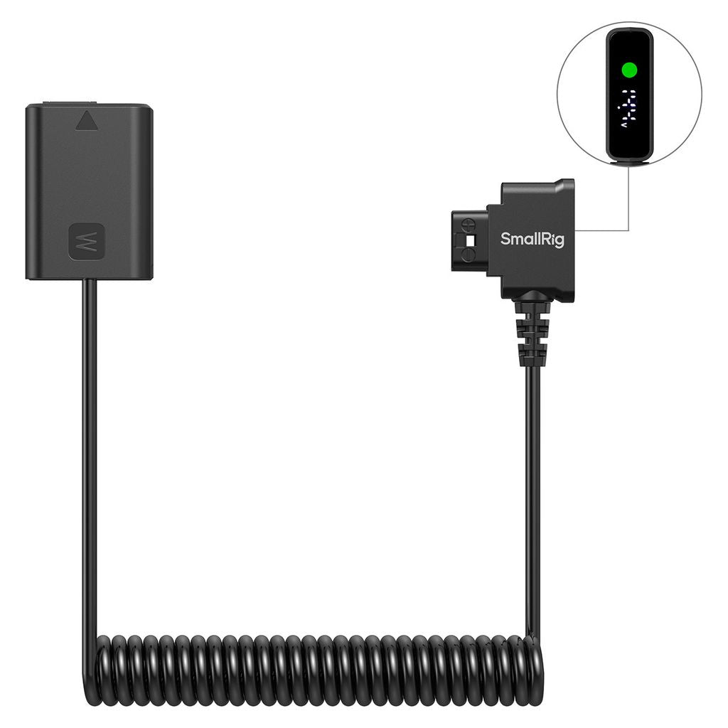 SmallRig Dummy Battery Power Cable for D-Tap for Sony NP-FW50 6538