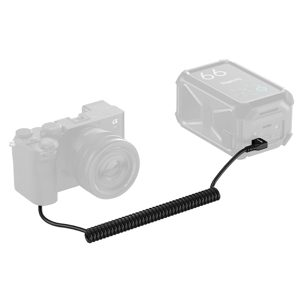 SmallRig Dummy Battery Power Cable for USB-C for Sony NP-FZ100 6539