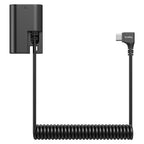 SmallRig Dummy Battery Power Cable for USB-C for Cannon LP-E6P 6540