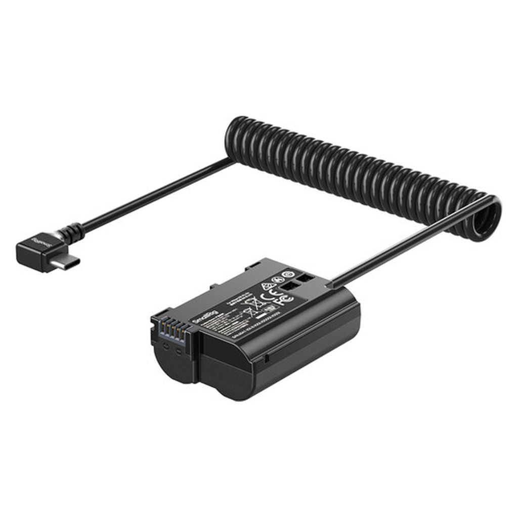 SmallRig Dummy Battery Power Cable for USB-C for Nikon EN-EL15c 6541