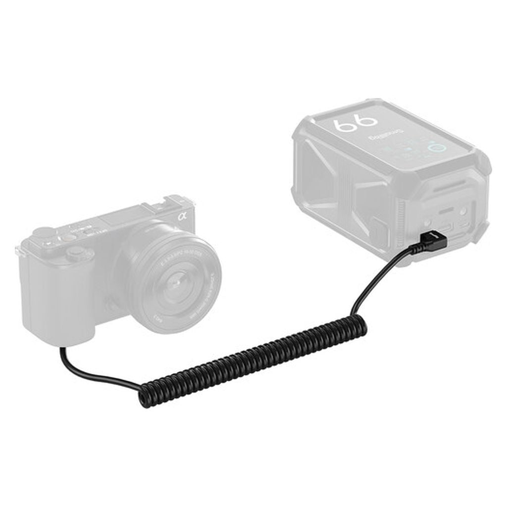SmallRig Dummy Battery Power Cable for USB-C for Sony NP-FW50 6542