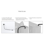 SmallRig Dummy Battery Power Cable for USB-C for Sony NP-FW50 6542