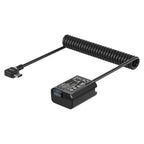SmallRig Dummy Battery Power Cable for USB-C for Sony NP-FW50 6542
