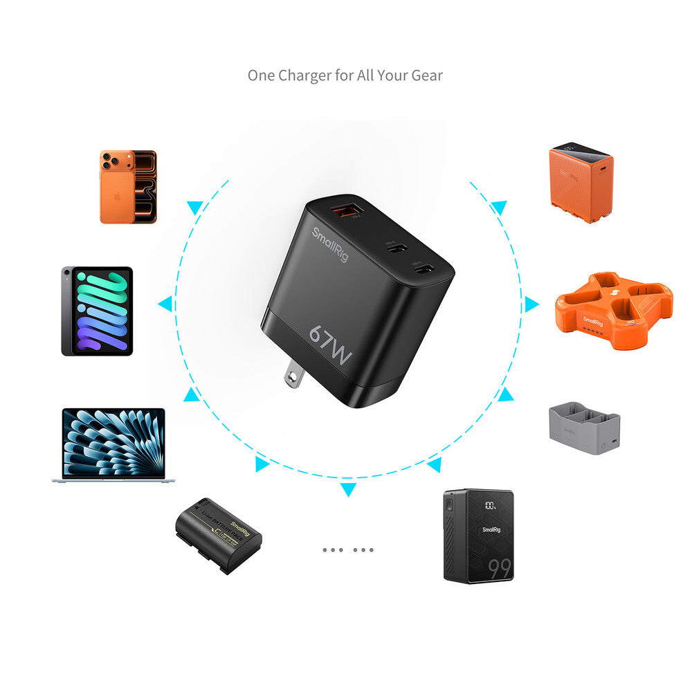 SmallRig 67W Power Adapter (US Standard) 6562