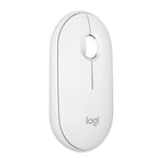 Logitech M350s Pebble Wireless Mouse (White)