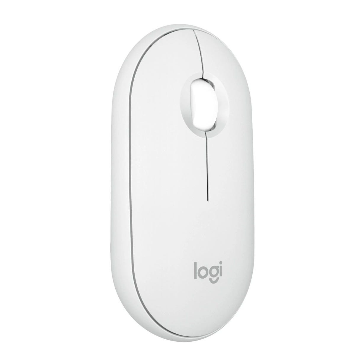 Logitech M350s Pebble Wireless Mouse (White)