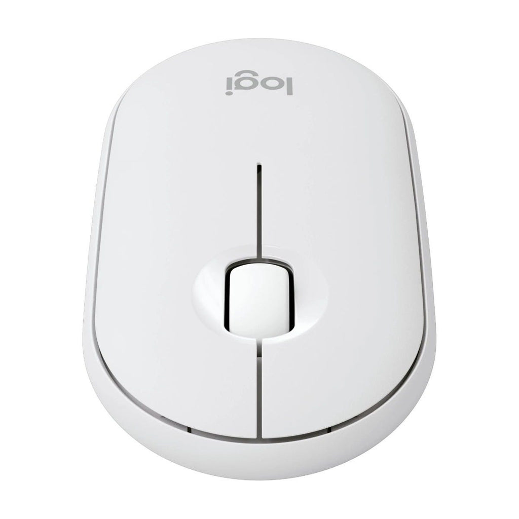 Logitech M350s Pebble Wireless Mouse (White)