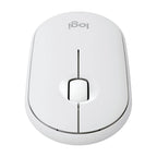 Logitech M350s Pebble Wireless Mouse (White)