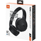 JBL Tune 670 BLK Wireless Adaptive Noise Cancelling On Ear Headphones
