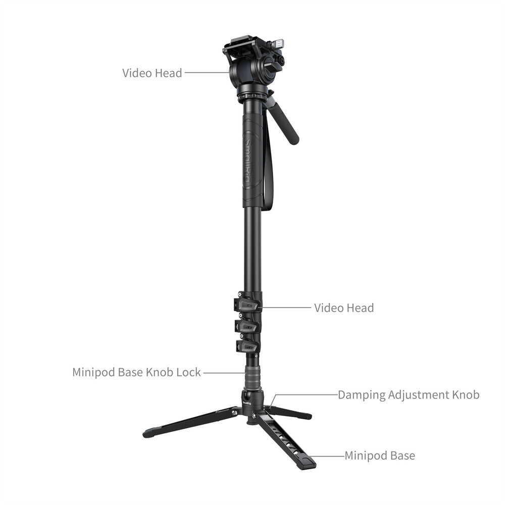 SmallRig Aluminum Alloy Monopod 6622