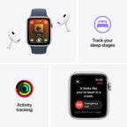 Apple Watch SE 44mm Midnight Aluminium Case GPS (M/L) (2023)