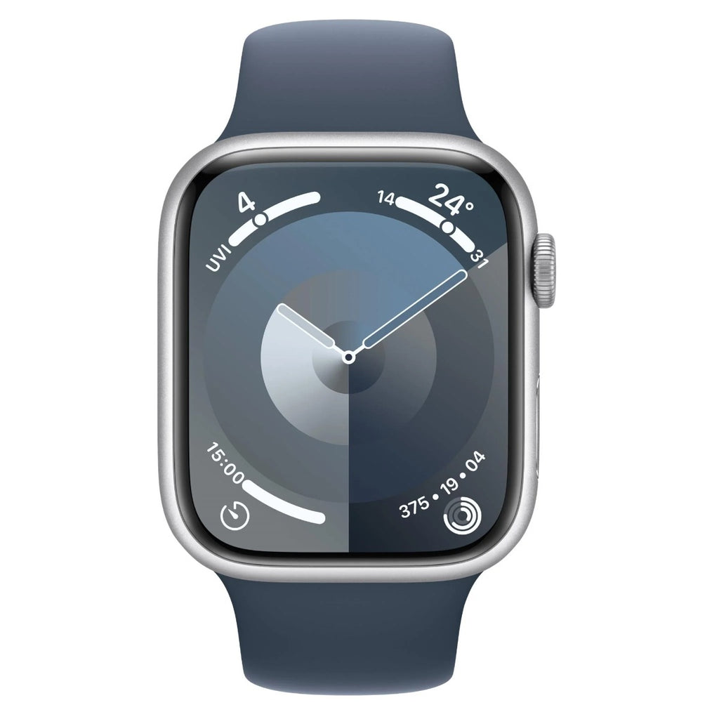Apple Watch Series 9 45mm Silver Aluminium Case GPS (S/M)