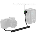 SmallRig Dummy Battery Power Cable for D-tap for Sony NP-FZ100 6655
