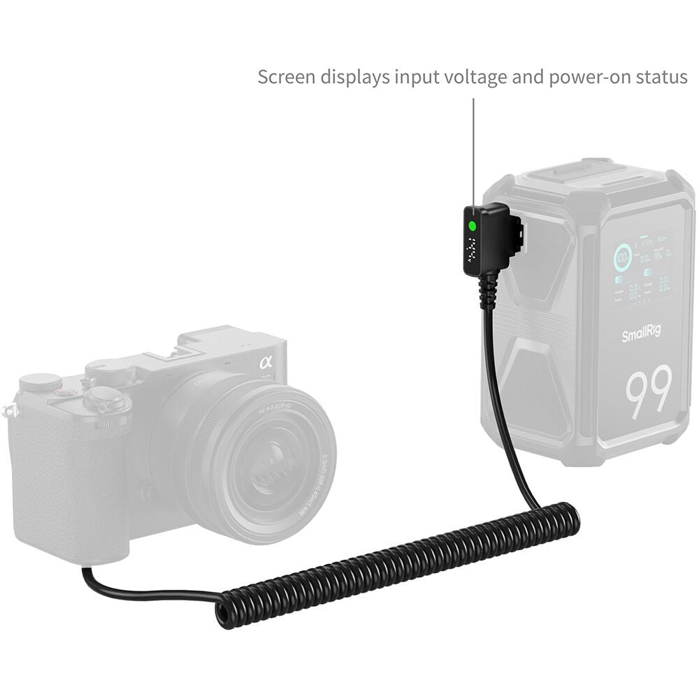 SmallRig Dummy Battery Power Cable for D-tap for Sony NP-FZ100 6655