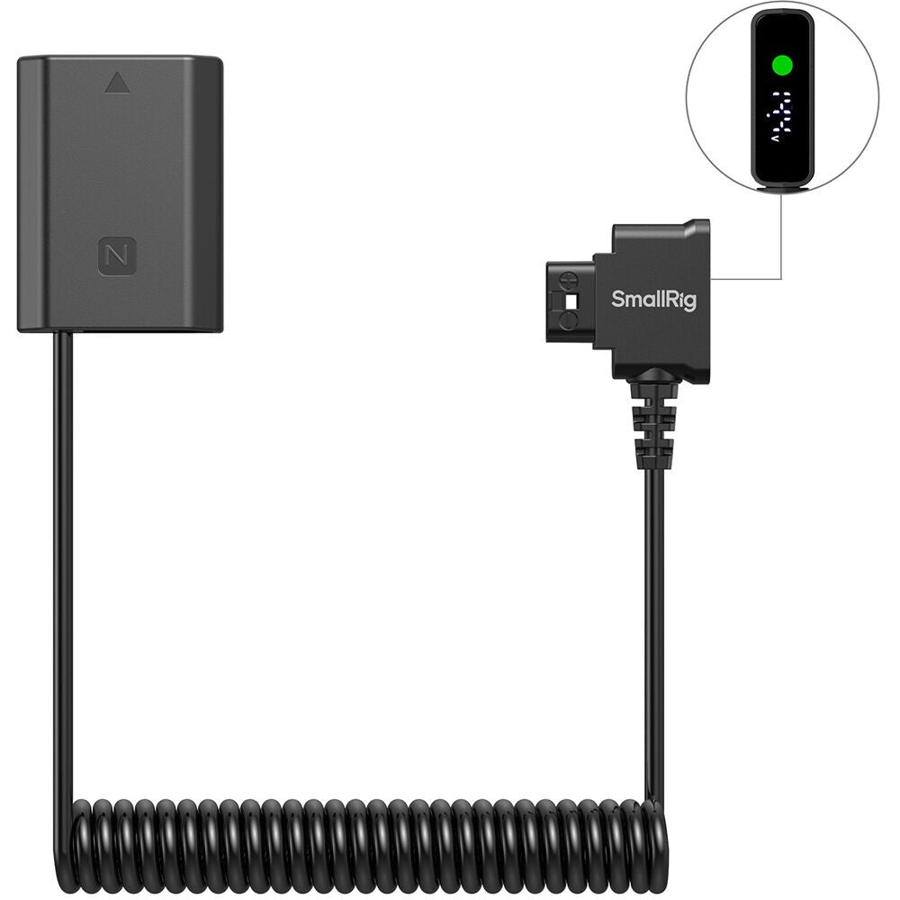 SmallRig Dummy Battery Power Cable for D-tap for Sony NP-FZ100 6655