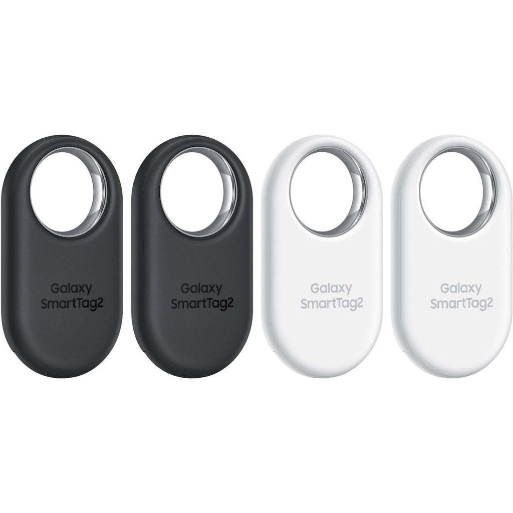 Open Box Samsung Smarttag2 - 4 Pack  (2x Black and 2x White)