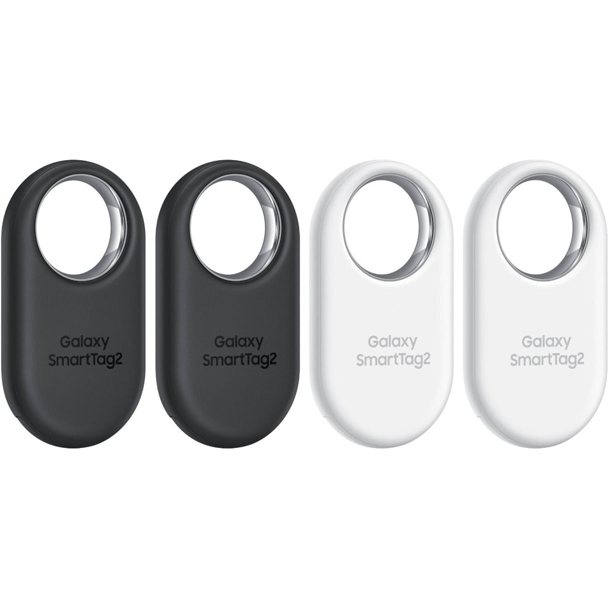 Open Box Samsung Smarttag2 - 4 Pack  (2x Black and 2x White)