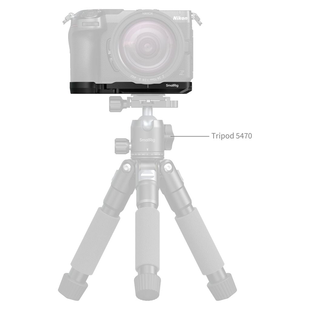 SmallRig Bottom Mount Plate for Nikon Z5IIC (Black) 6695
