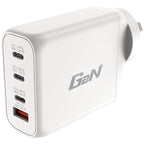 Verbatim USB Charger 100W 3C+1A GaN 95% PCR - White