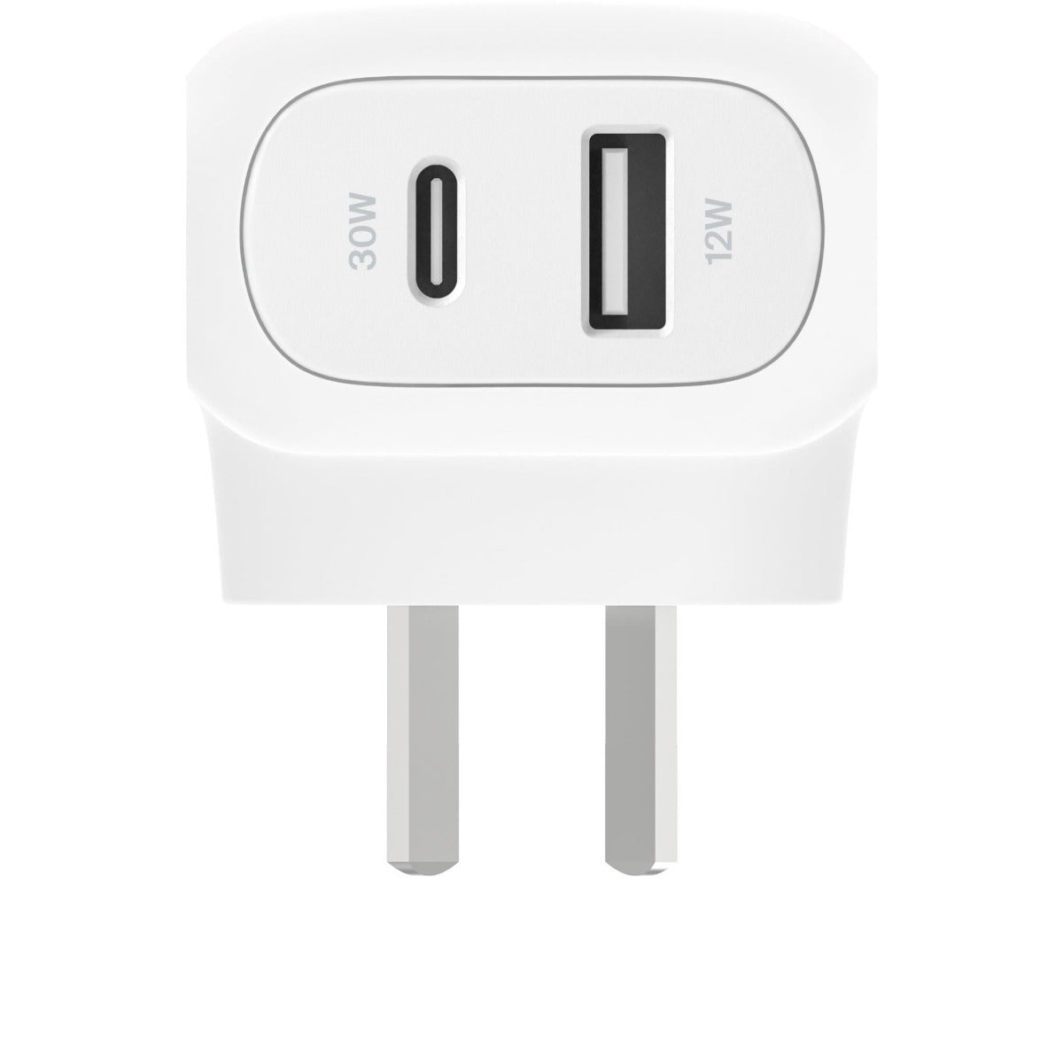 Belkin 42W USB-A + USB-C Wall Charger w/PPS & PD (White)