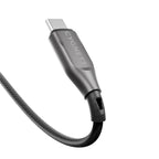 Cygnett Armoured 2m USB-C to USB-A Cable (Black)