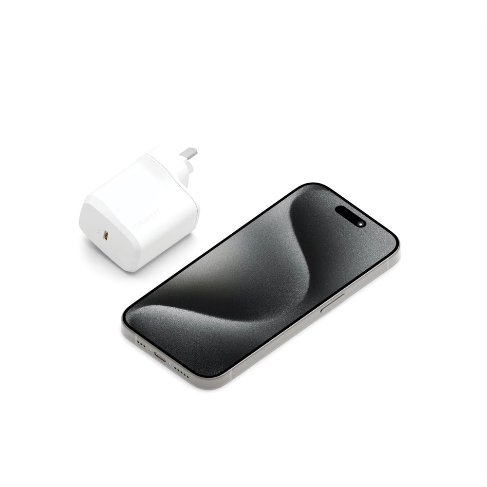 Damaged Box Cygnett PowerPlus 30W Single Port GaN USB-C Wall Charger - White
