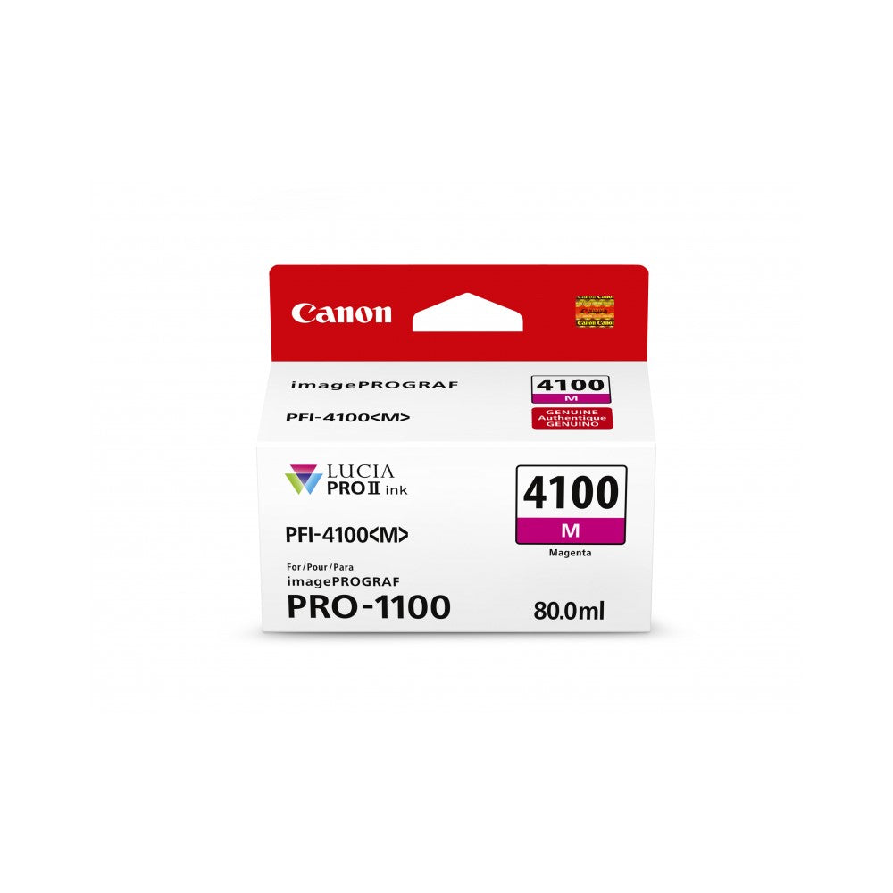 Canon PFI-4100M Magenta Ink Cartridge - 80ml 
