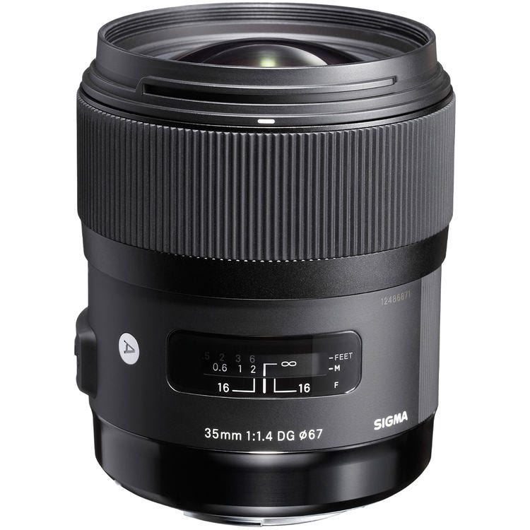 Sigma 35mm f/1.4 DG HSM Art Lens for Canon