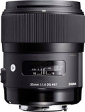 Sigma 35mm f/1.4 DG HSM Art Lens for Canon