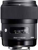 Sigma 35mm f/1.4 DG HSM Art Lens for Canon