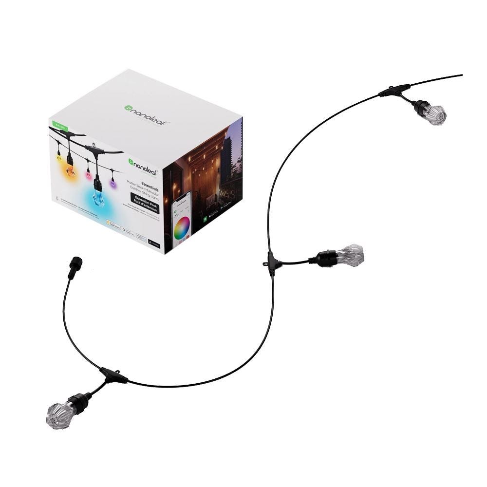 Nanoleaf RGB Outdoor String Light Expansion - Matter Compatible (15m)