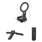 SmallRig Lightweight Vlog Cage Kit for DJI Osmo Pocket 4P / 4 / 3, Xtra Muse 6864