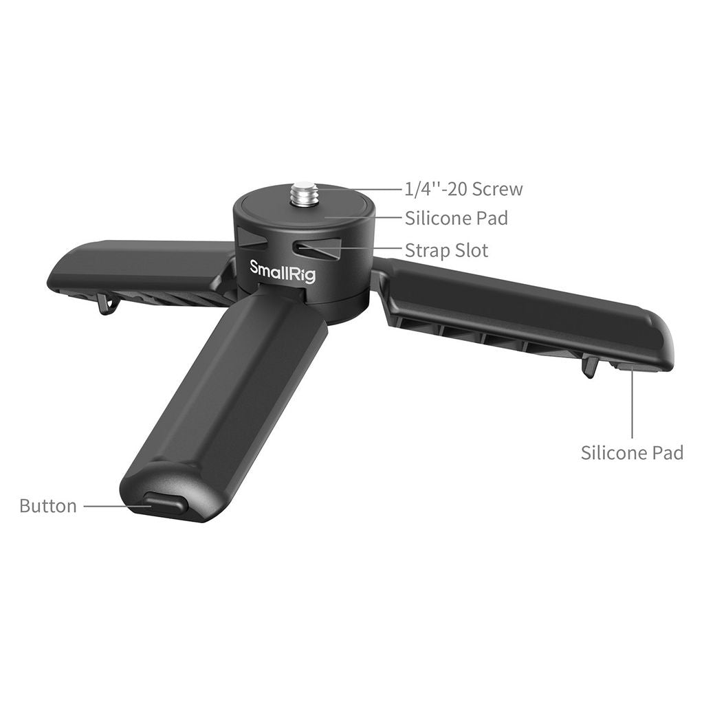 SmallRig Lightweight Vlog Cage Kit for DJI Osmo Pocket 4P / 4 / 3, Xtra Muse 6864