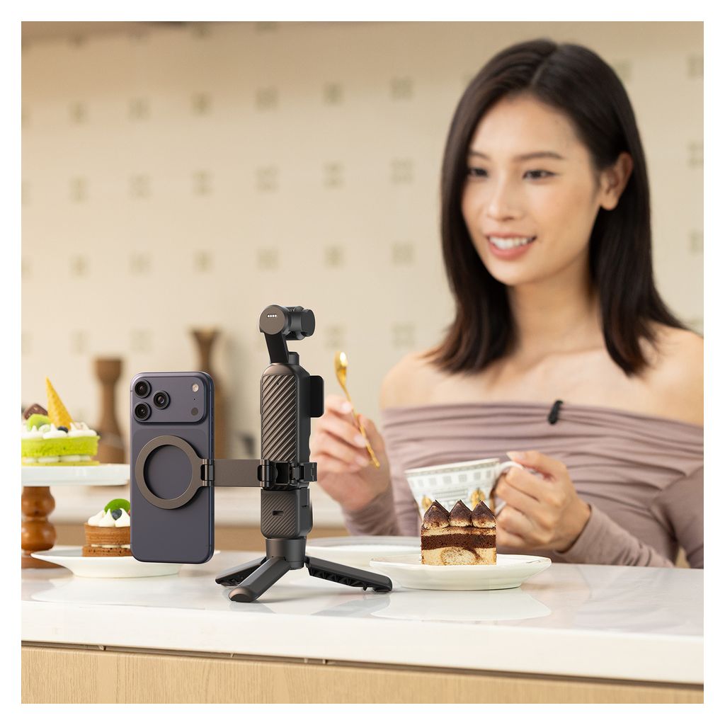 SmallRig Lightweight Vlog Cage Kit for DJI Osmo Pocket 4P / 4 / 3, Xtra Muse 6864