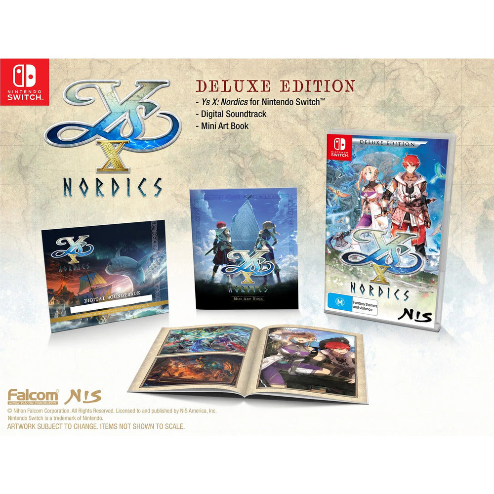 Ys X: Nordics - Deluxe Edition - Nintendo Switch