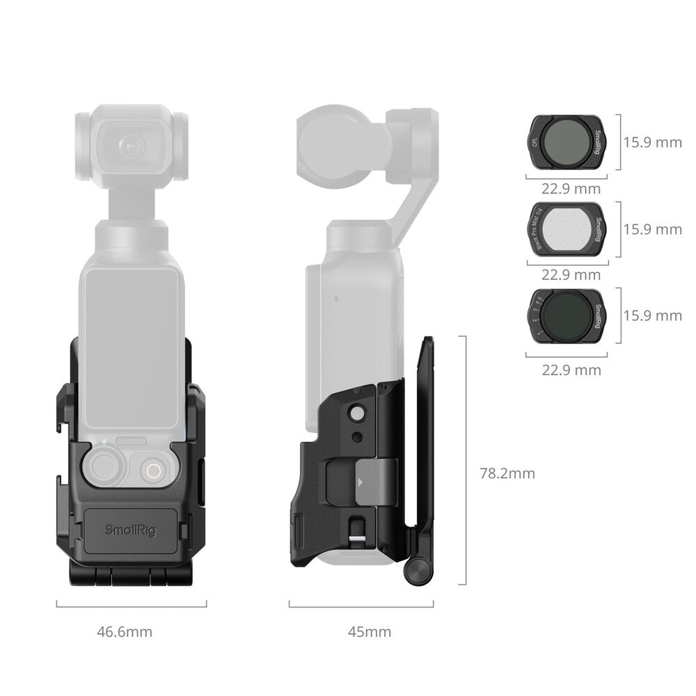 SmallRig Cage Kit for DJI Osmo Pocket 4 / 3 6872