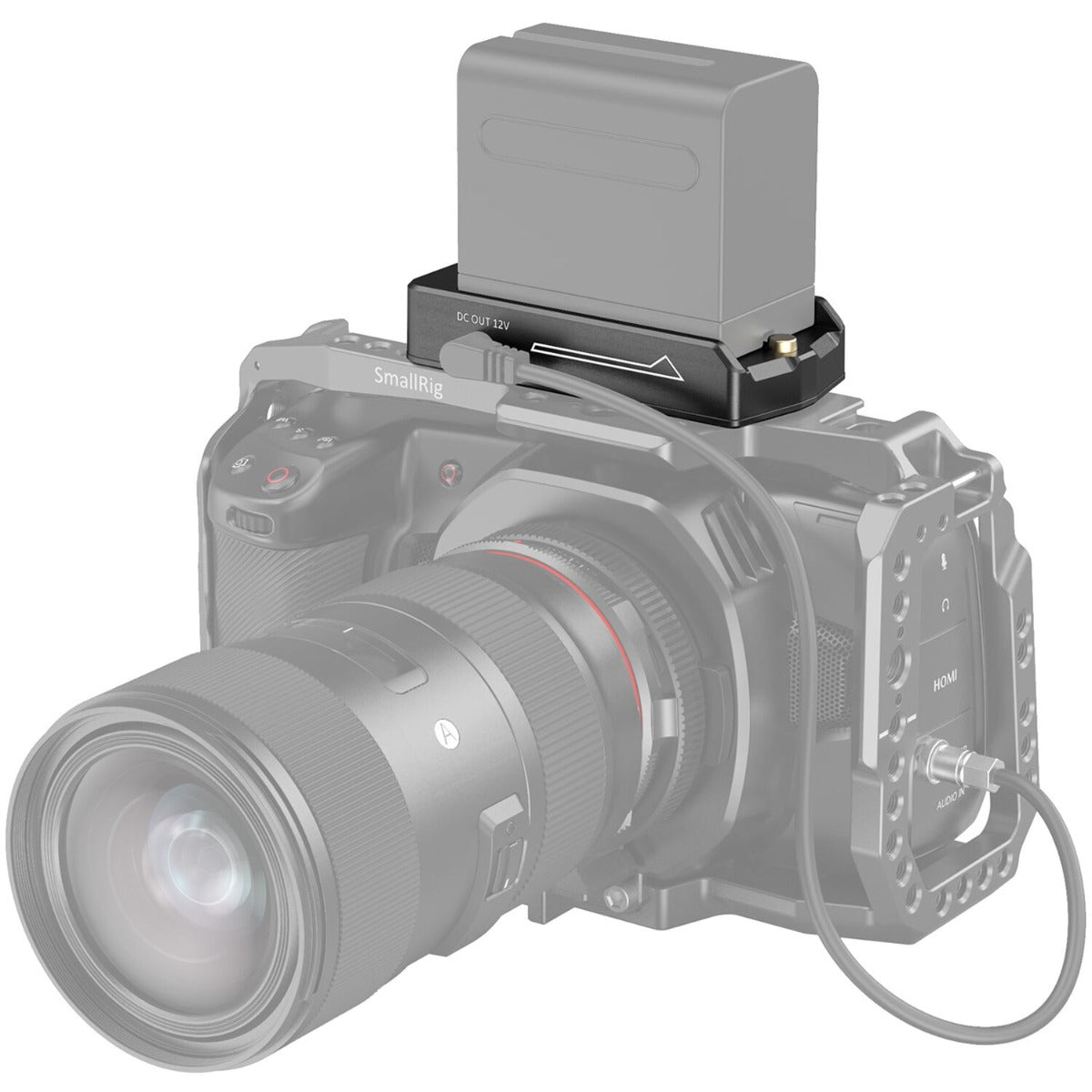 SmallRig NP-F Battery Adapter Plate Lite 3018
