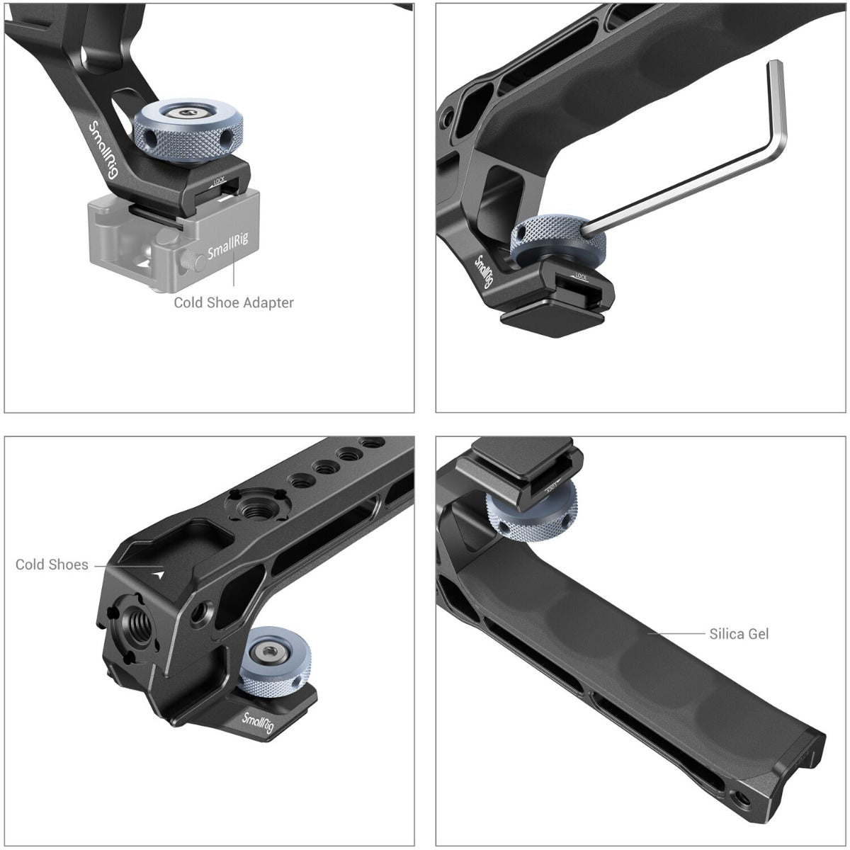 SmallRig Top Handle with Cold Shoe Lite