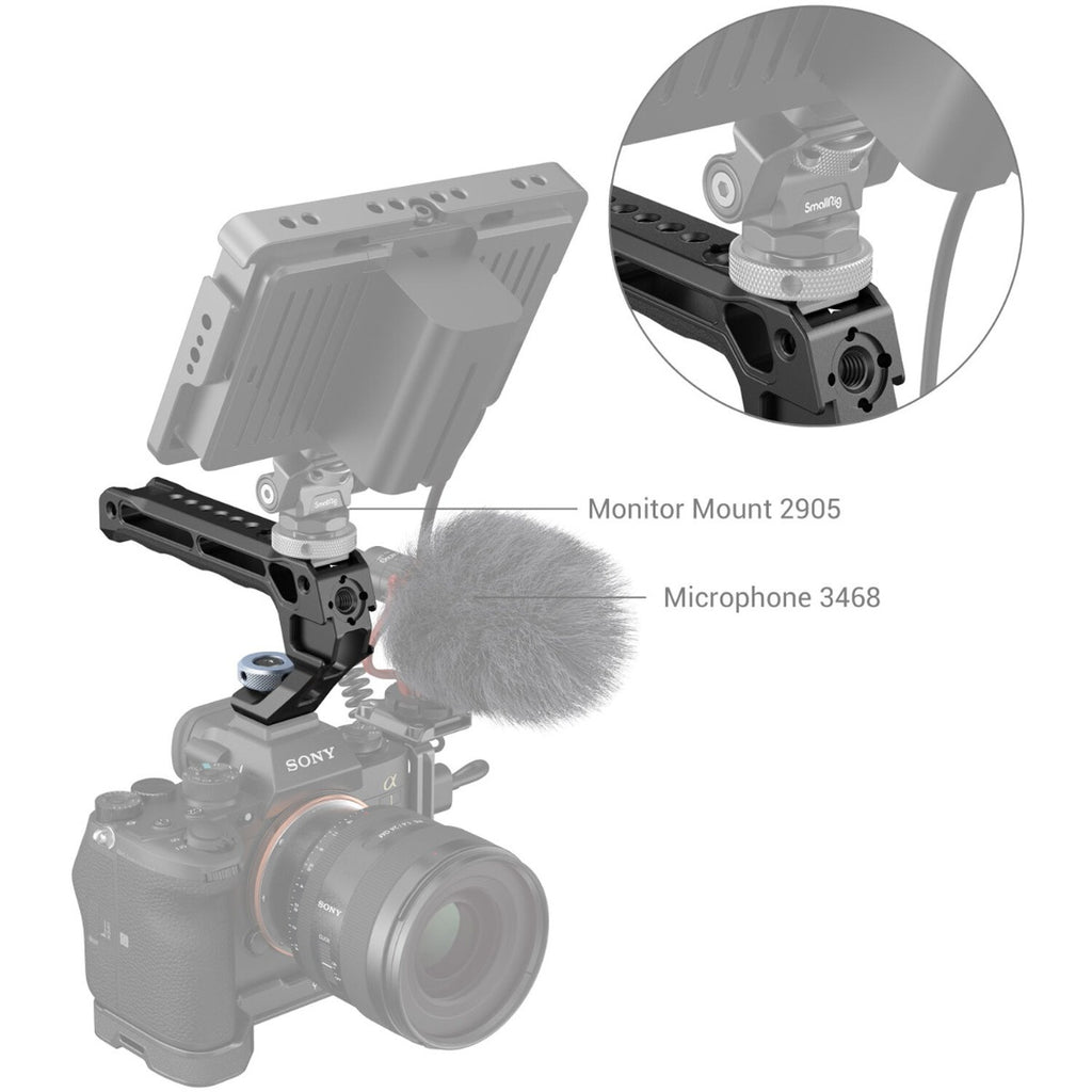 SmallRig Top Handle with Cold Shoe Lite