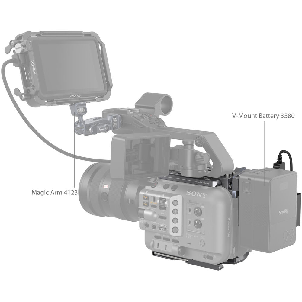 SmallRig Cage Kit for Sony FX6 4124