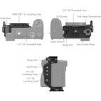 SmallRig Half Cage for Sony Alpha 6700 / 6600 / 6500 / 6400