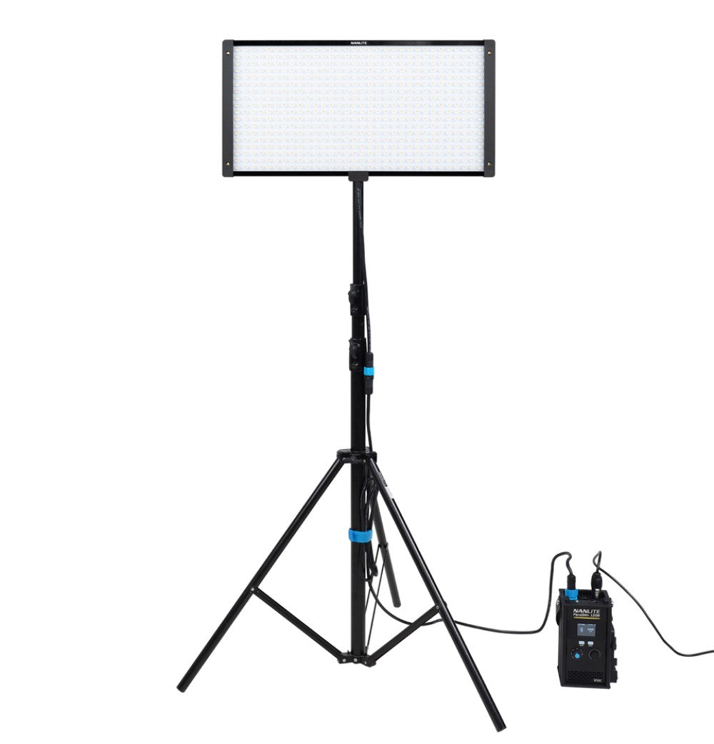 NANLITE PavoSlim 120B LED Bi-color Panel Light with QR Softbox
