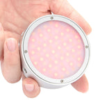 Godox R1 Round RGB Silver LED Light - Silver