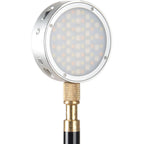 Godox R1 Round RGB Silver LED Light - Silver