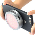 Godox R1 Round RGB Silver LED Light - Silver