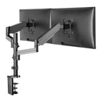 Brateck Dual Monitor Full Extension Gas Spring Dual Monitor Arm 17"-32"