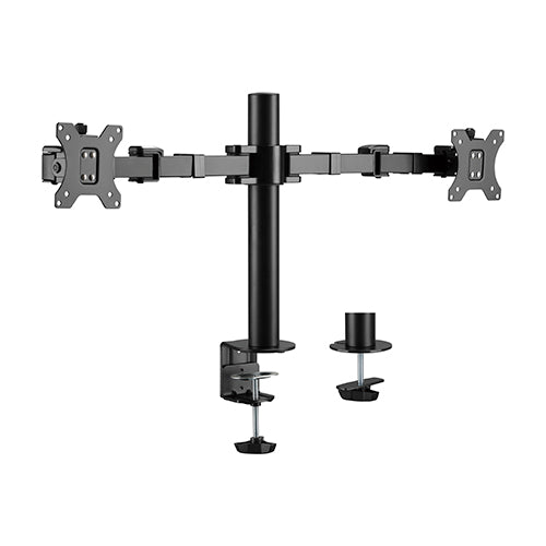 Brateck Dual Monitors Affordable Steel Articulating Arm 17"-32"