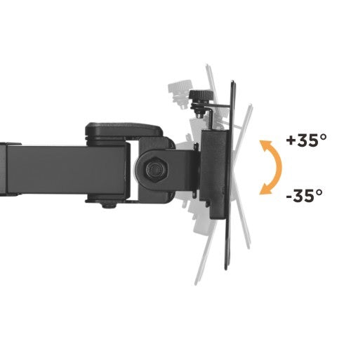 Brateck Dual Monitors Affordable Steel Articulating Arm 17"-32"