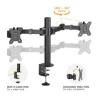 Brateck Dual Monitors Affordable Steel Articulating Arm 17"-32"